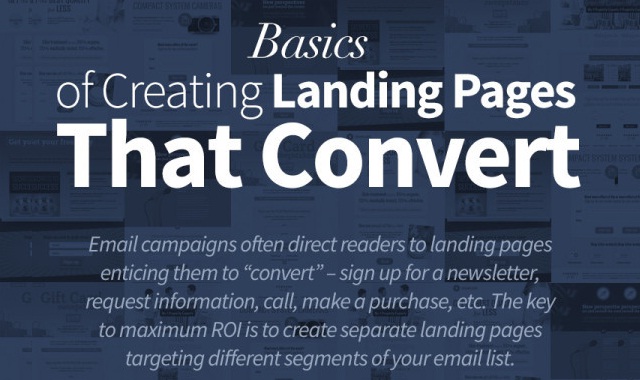 Image: Basics of Creating Landing Pages That Convert #infographic
