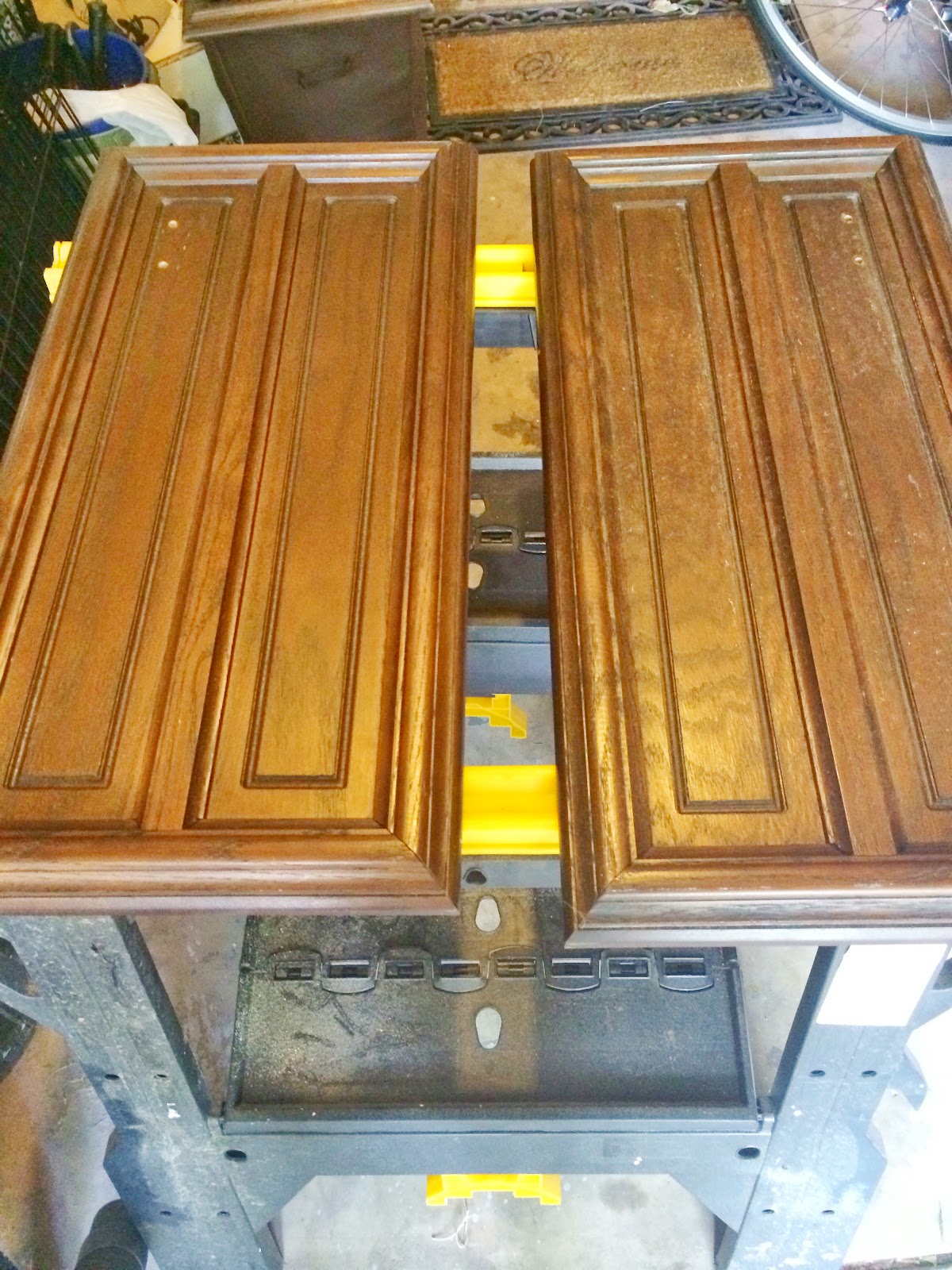 The Burrow Ugly door makeover how to cover a doggie door