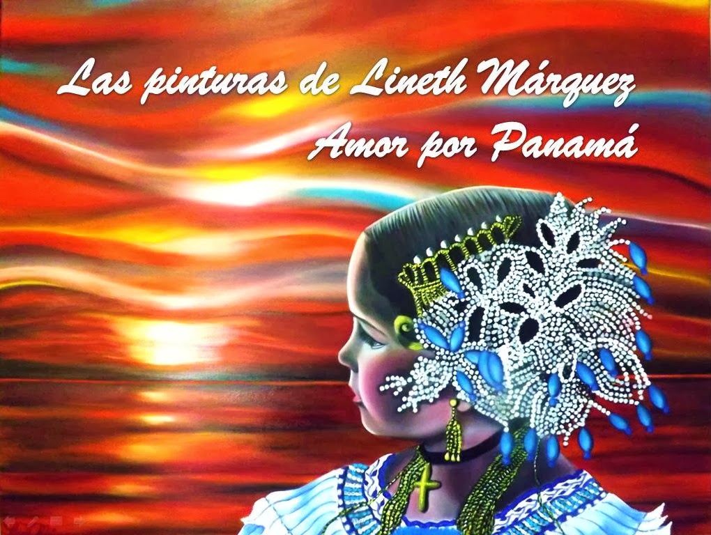 Lineth Márquez pintora panameña