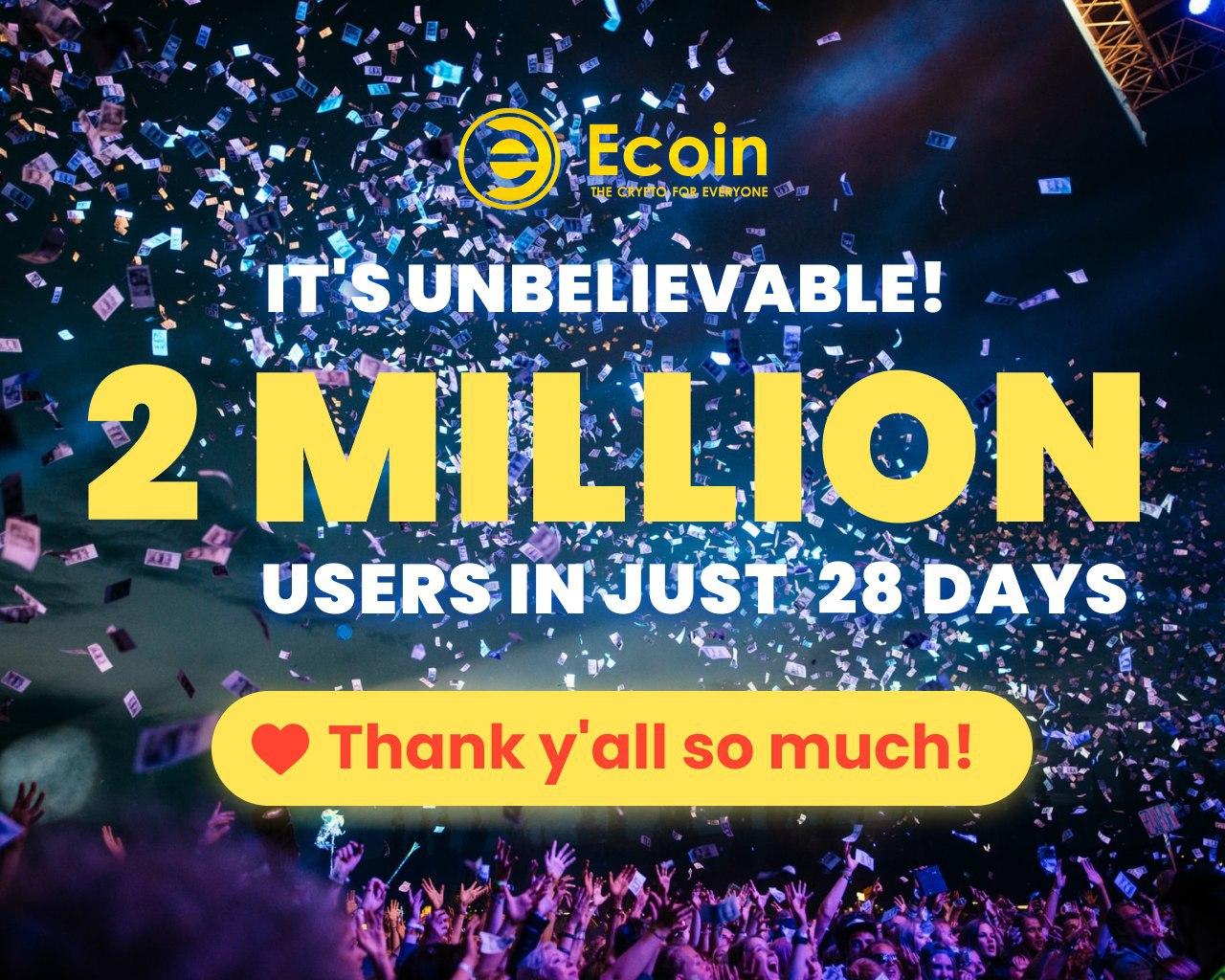 ecoin official- the new fastest growing crypto currency