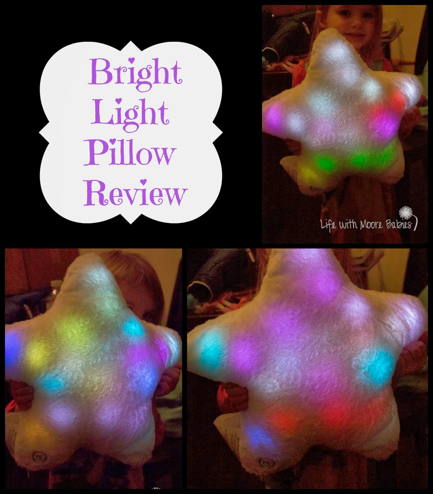 Bright Light Pillow Review Life with Moore Babies