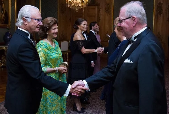 Crown Princess Victoria wore By Malina Othelia Dress, Princess Sofia wore Stylein Ixoy Dress. Queen Silvia