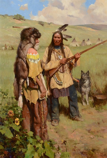 by Z. S. Liang, "The Brother-in-law" - oil on linen canvas | pinturas, obras de arte, american art. by Z. S. Liang, "The Brother-in-law" - oil on linen canvas | pinturas, obras de arte, imagenes bellas, american art.