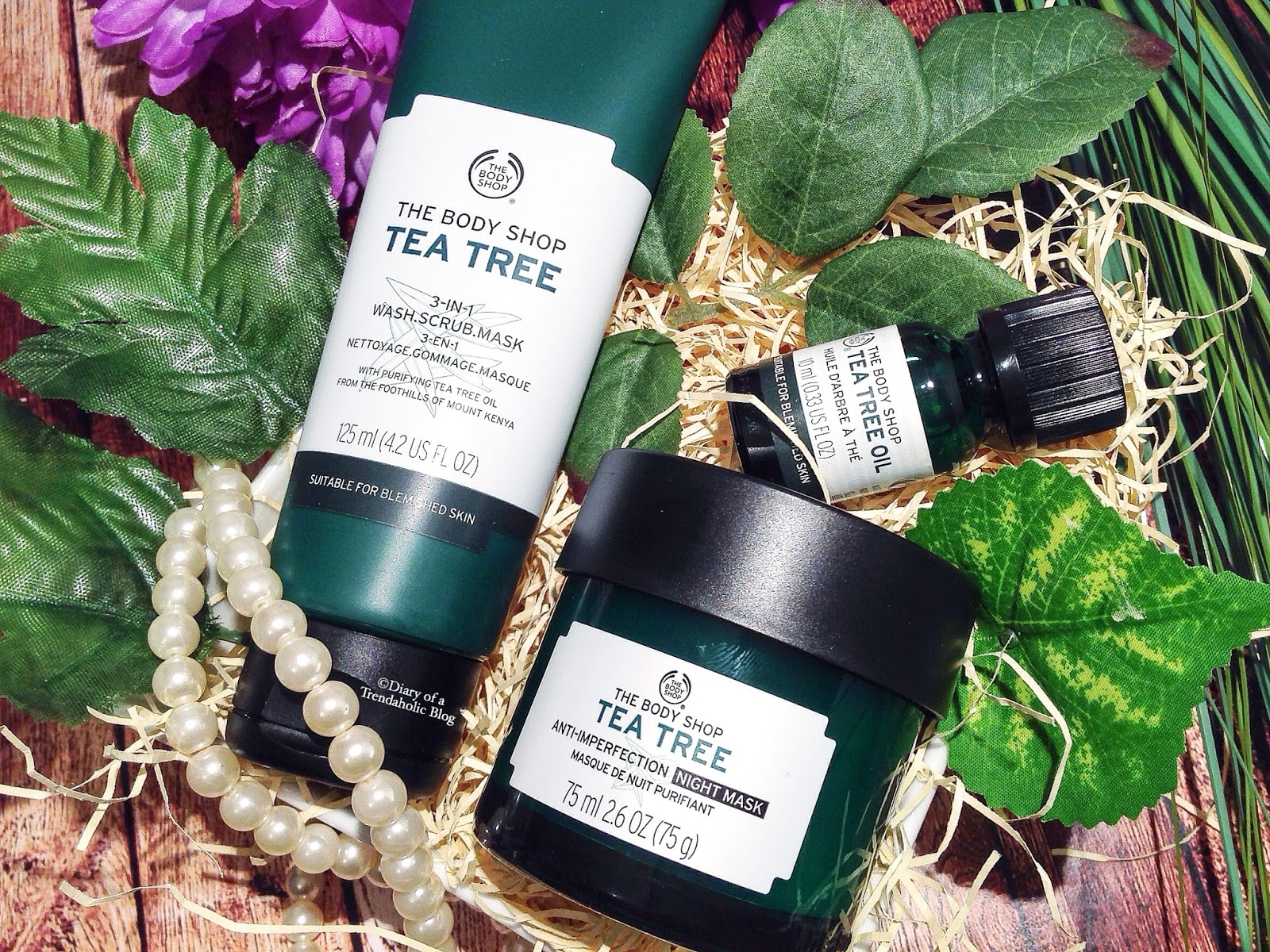 Encyclopedia højde vandring Diary of a Trendaholic : Skincare Travel Essentials - The Body Shop Tea Tree  Collection