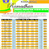 JADWAL IMSAKIYAH RAMADHAN 1439H MIM PK KENTENG