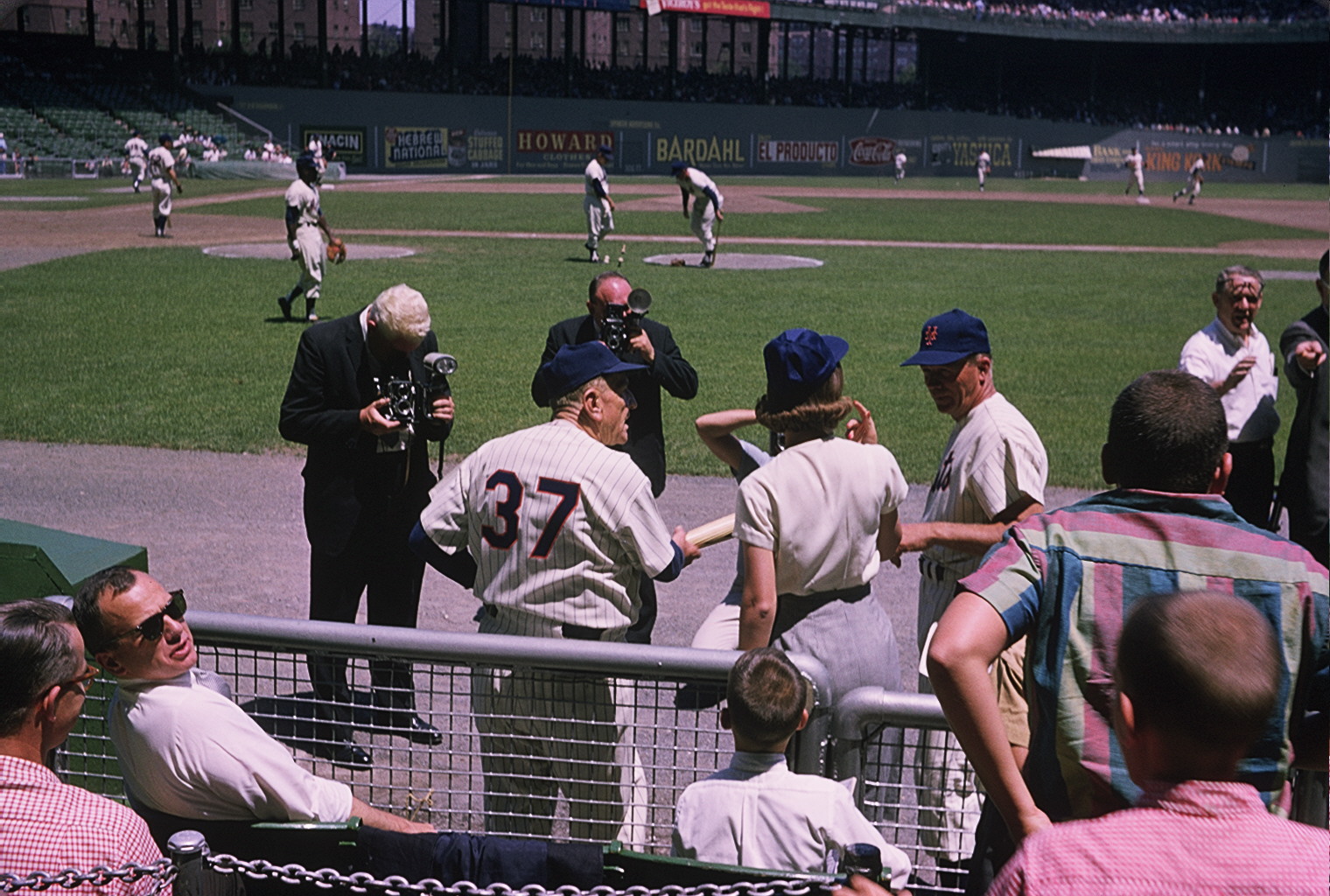 New York Mets alumni stir memories of the final Polo Grounds game