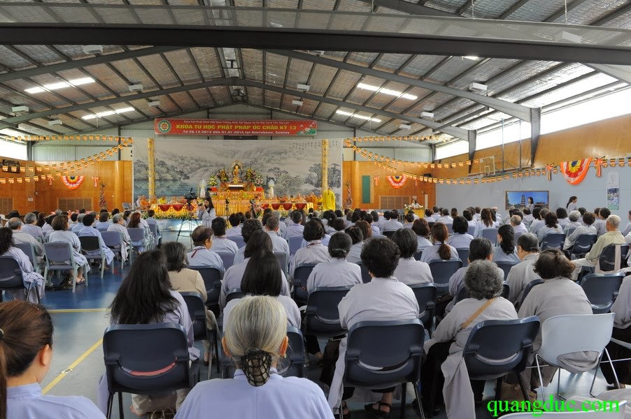 Hình ảnh Tổng Quát Khoá Tu Hoc Phật Pháp Úc Châu Kỳ 13