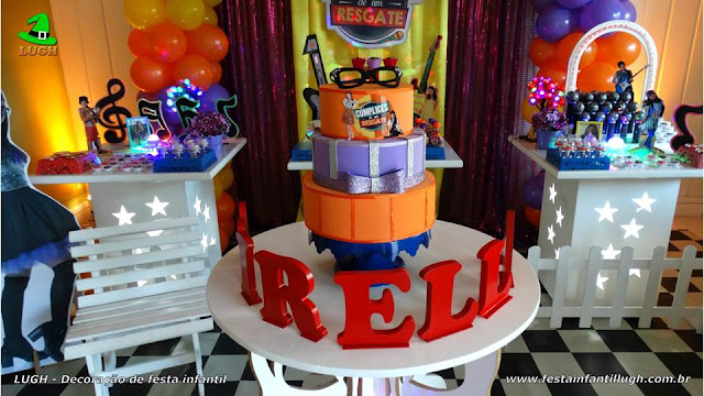 Decoração para aniversário de meninas Cúmplices de um Resgate
