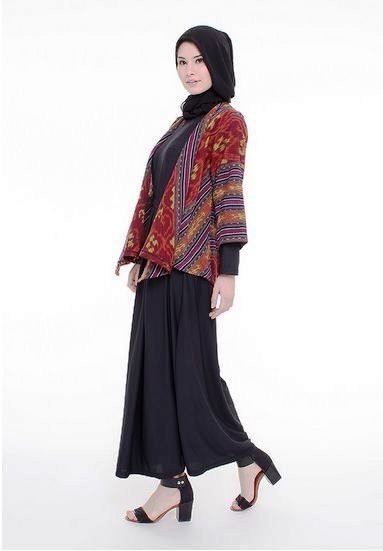 Model Baju Batik Pesta Untuk Wanita Muslim Modern Model Baju Batik Pesta Untuk Wanita Muslim Modern