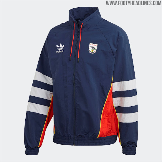 arsenal bruised banana tracksuit