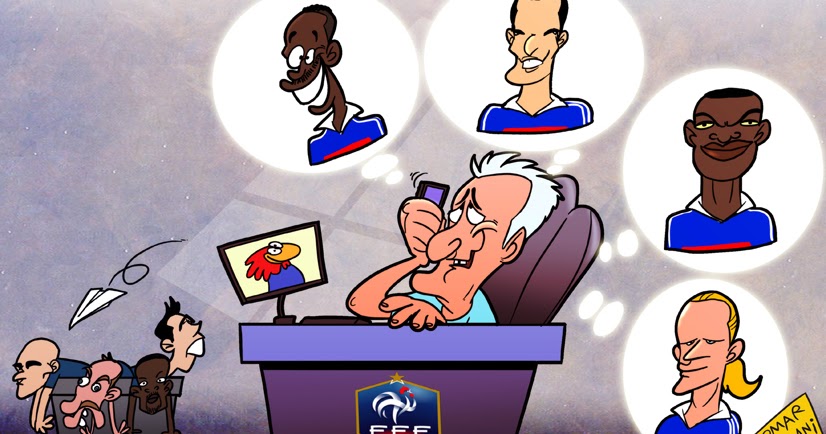 France National Football Team карикатура
