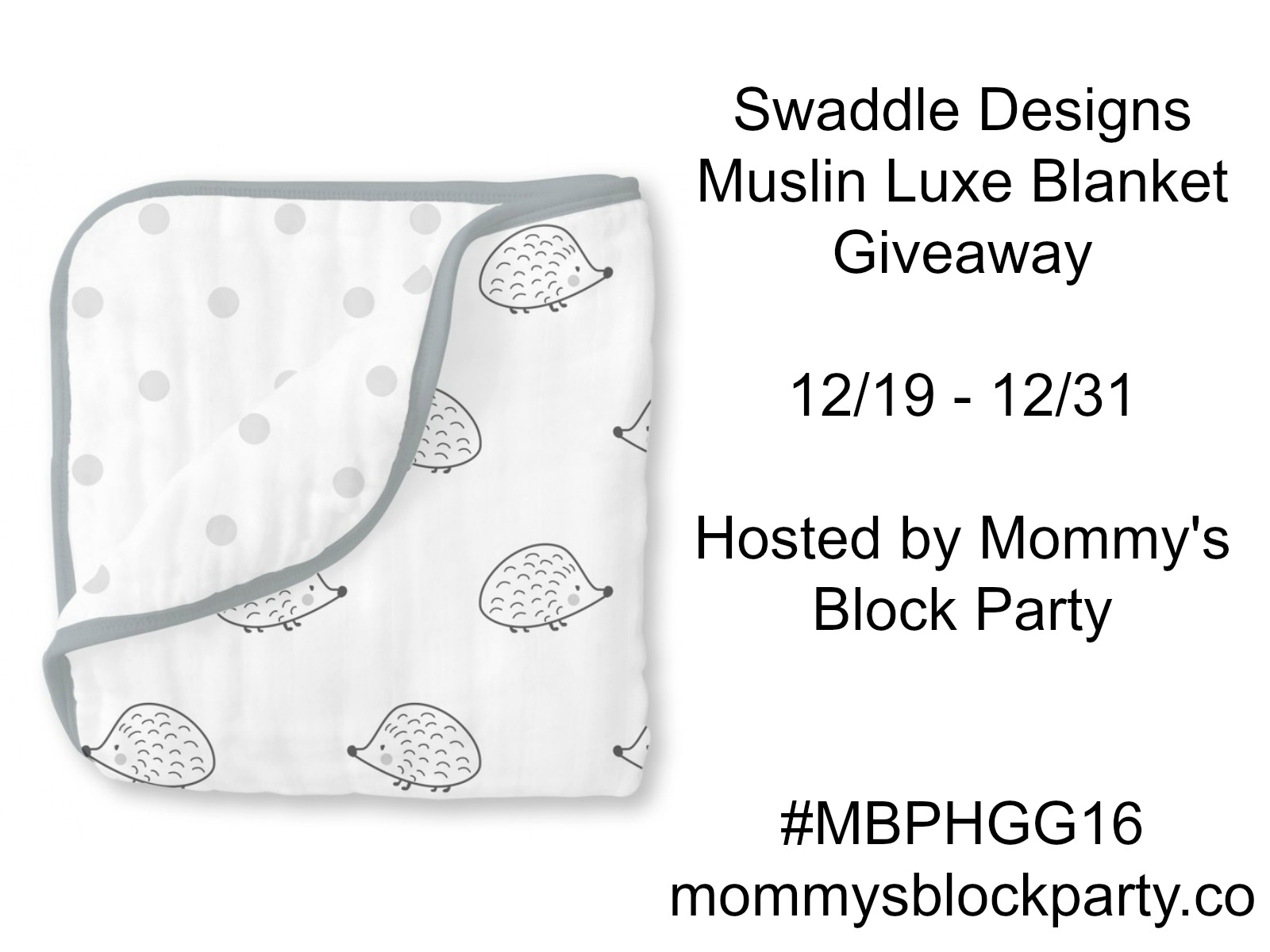 Keep Baby Warm and Cozy in Muslin Luxe Blankets from Swaddle Designs + Giveaway Mommy's Block