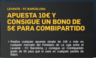 betfair promocion Levante vs Barcelona 16 diciembre betfair promocion Levante vs Barcelona 16 diciembre
