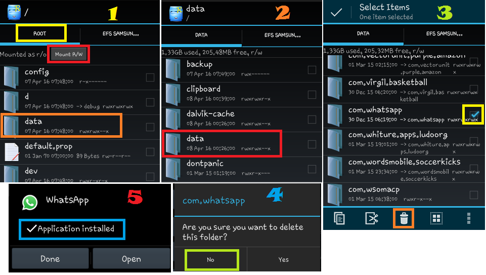 Installed X Application Not Installed