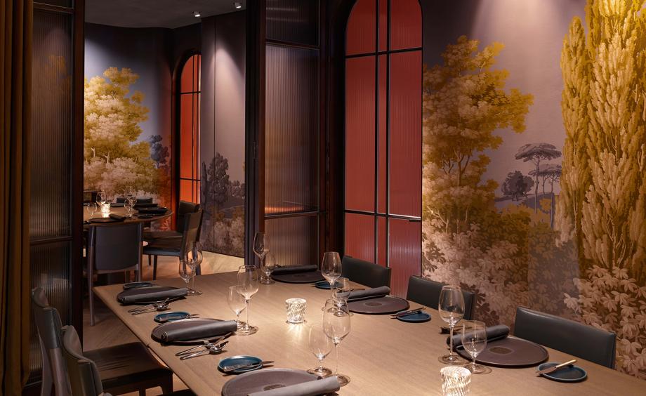 PRANCHETA DE ARQUITETO PROJ RESTAURANTE ARBOR RESTAURANT, HONG KONG