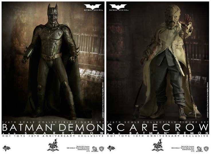 Acero y Magia: Pack 2 Figuras Batman Demonio vs Espantapájaros