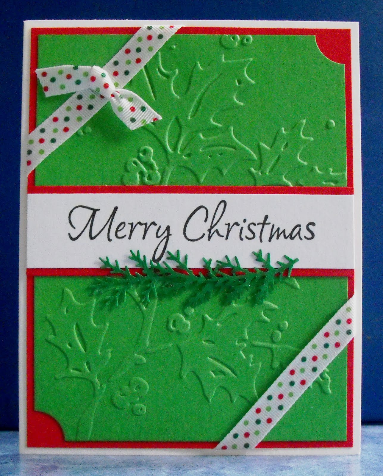 Encouraging Impressions Simple Christmas cards