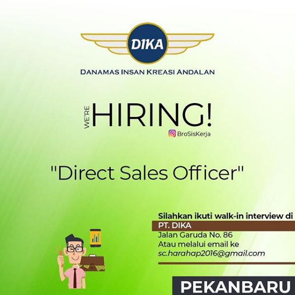 Lowongan Kerja Pt Dika Lowongan Kerja