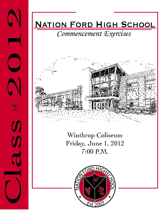 Editable graduation program 2020 picture