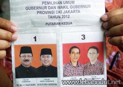 Hasil Quick Count Pilgub DKI Jakarta 2012 Putaran Kedua