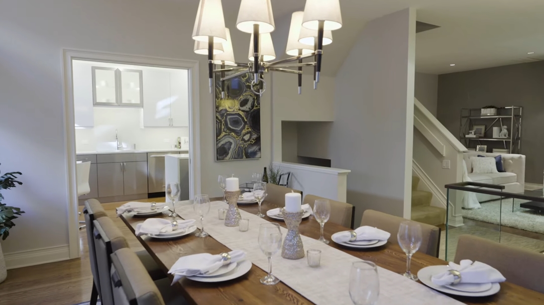 23 Interior Design Photos vs. 950 N Clark St #L, Chicago Luxury Townhome Tour