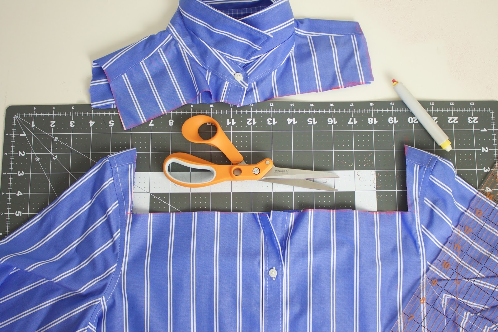 Off the shoulder shirt DIY Hello Beautiful