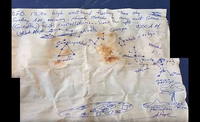 Mysterious UFO Manuscript found in Time Capsule by Metal Detectonist Ufo%2Bmanuscript%2Btime%2Bcapsule