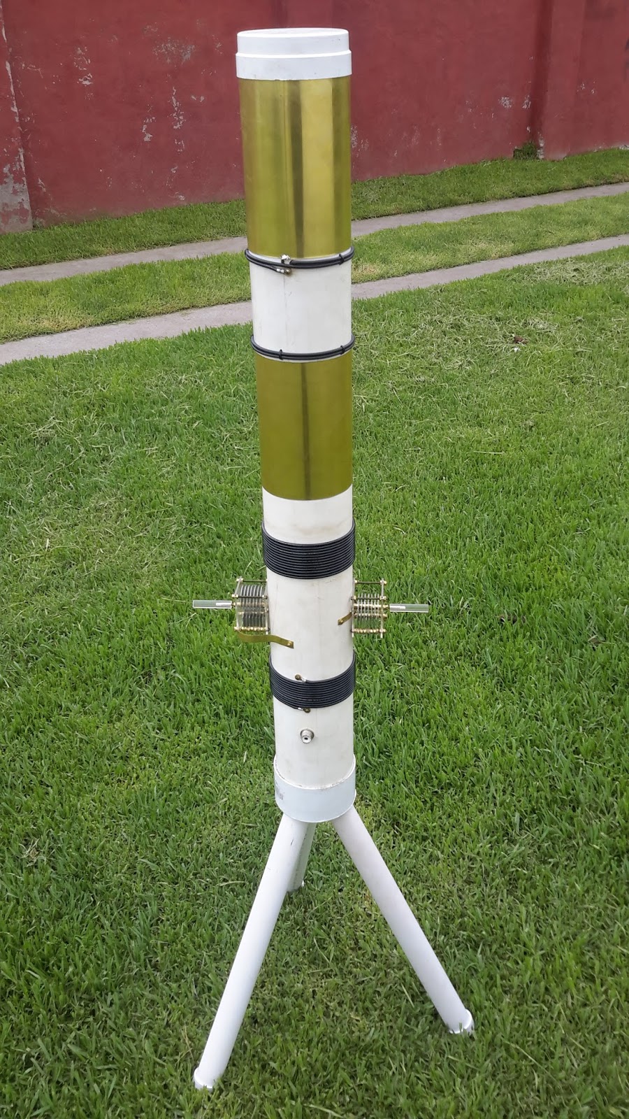 TELEGRAPHIC CW OM GROUP ANTENA EH PARA 40 METROS. EH ANTENNA FOR 40 METRES BAND TELEGRAPHIC CW OM GROUP ANTENA EH PARA 40 METROS. EH ANTENNA FOR 40 METRES BAND