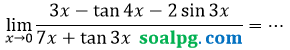 soal limit turunan