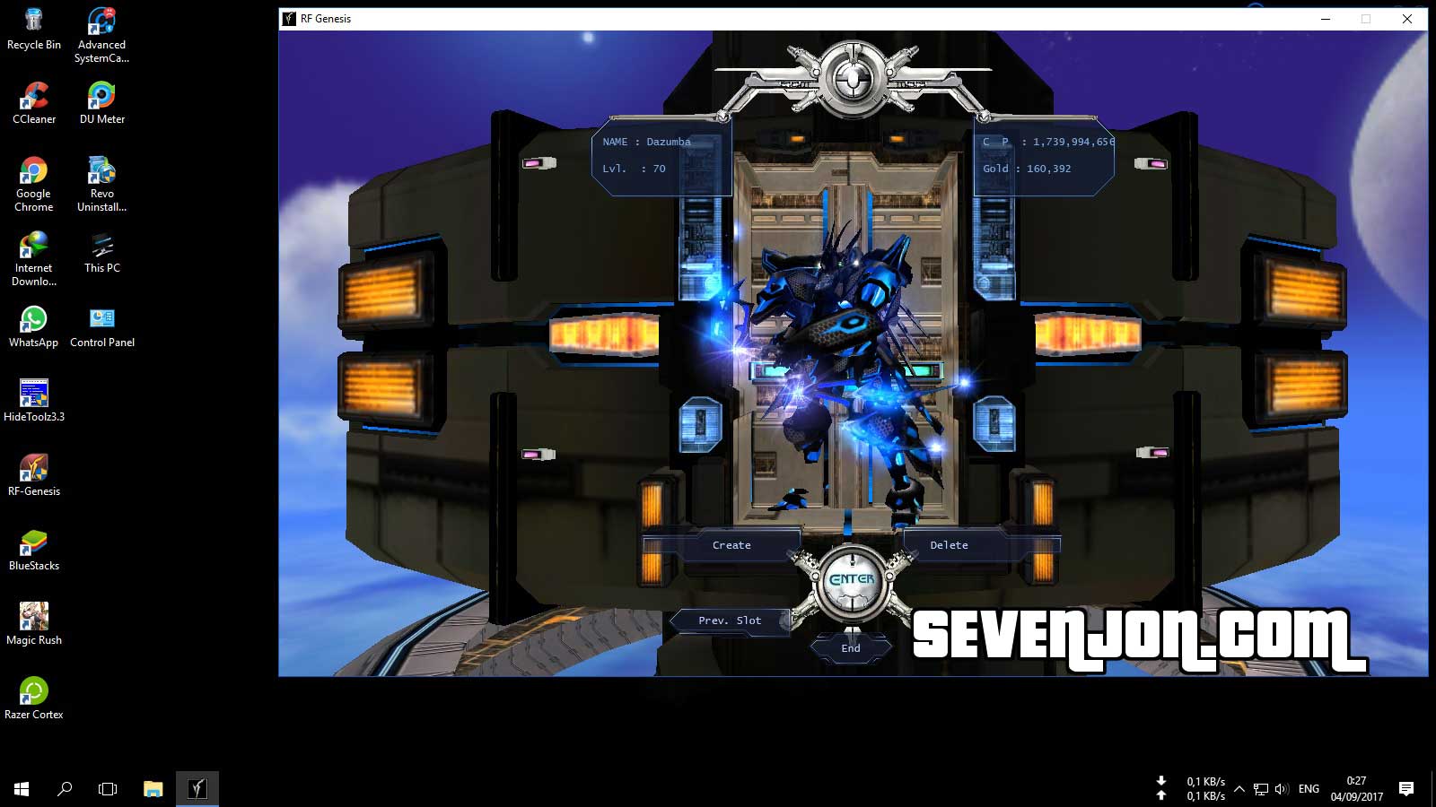 Dual Login RF Online Step 3