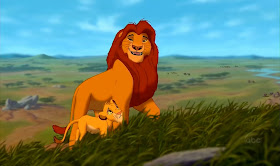 Simba and Mufasa The Lion King 1994 animatedfilmreviews.filminspector.com