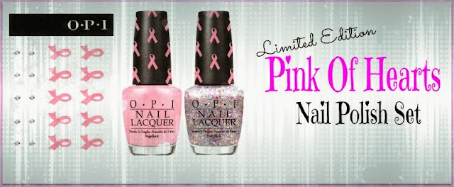 OPI “Pink Of Hearts” Limited Edition Nail Polish Set 2013, by Barbies Beauty Bits
