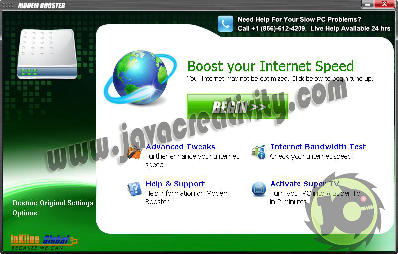 HAK COMPUTER Modem Booster 7