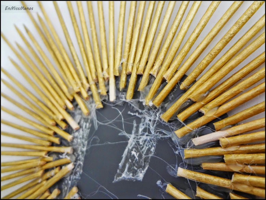  Hacer un espejo de sol de palitos de brocheta