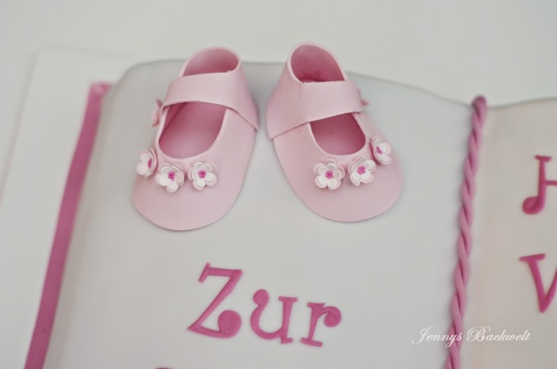 Jennys Backwelt: Tauftorte als Buch