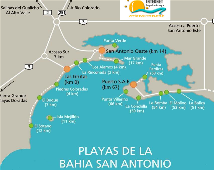 Hacia el sur hay un lugar... San Antonio Oeste Hacia el sur hay un lugar... San Antonio Oeste