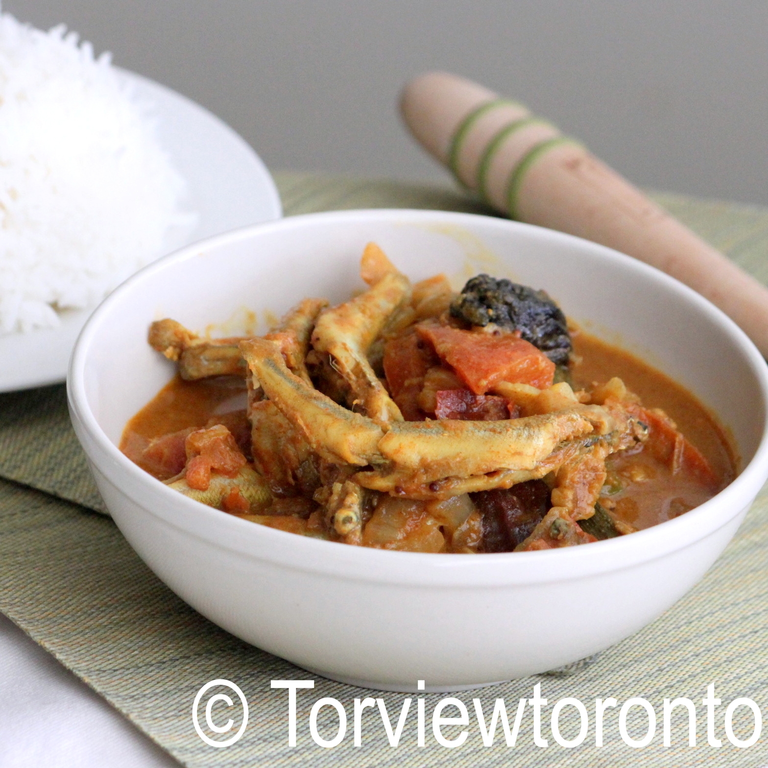 Torviewtoronto: Small fish cooked in coconut milk