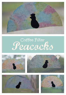 Coffee Filter Peacocks