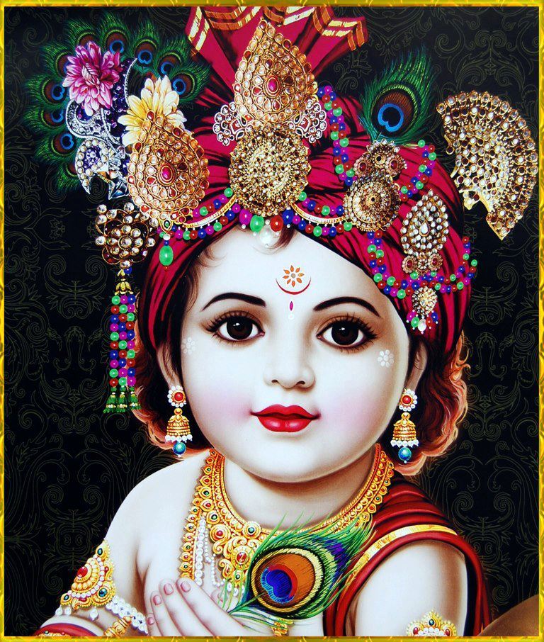 Bal Gopal Cute HD Images Janamasthmi ISKON Temple  wwwlovelyheartin