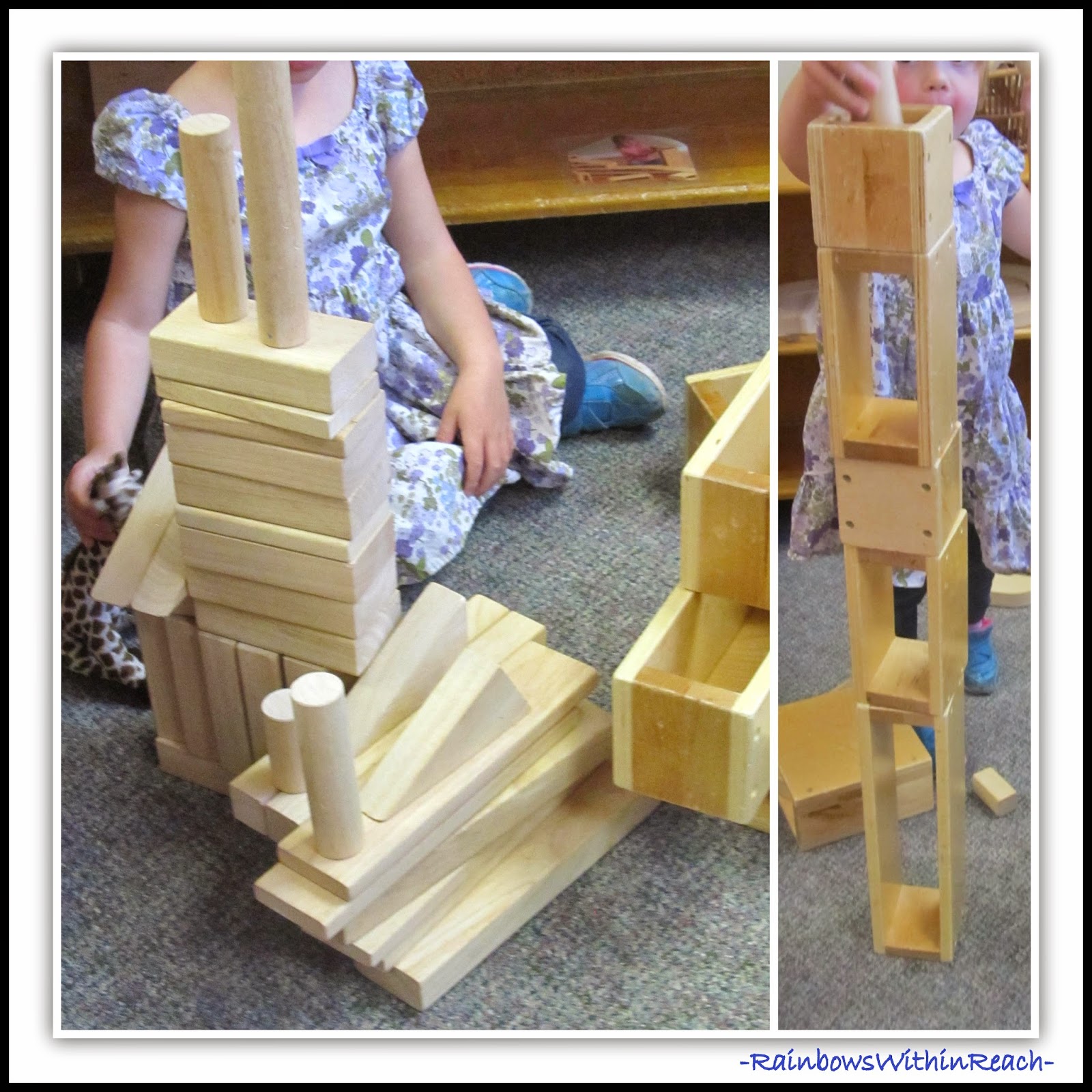 Building with Blocks: LOOSE Pieces in Preschool via PreK+K Sharing 