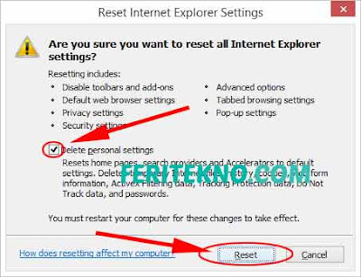 Cara menghilangkan trotux di chrome, firefox, ie 8