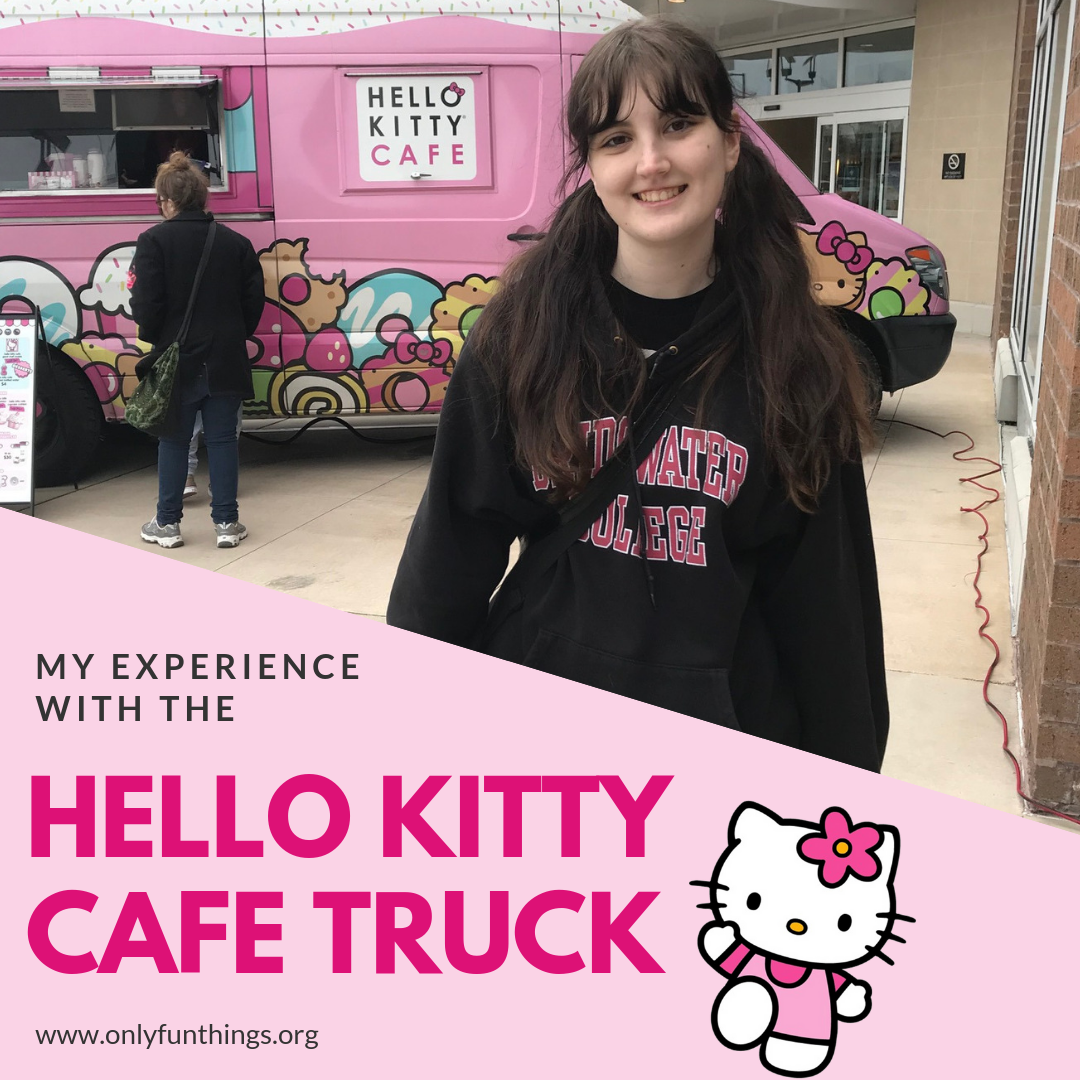 Finally got to visit the Hello Kitty Cafe Truck on my 1st trip to