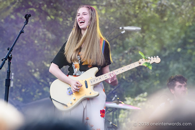 Little Junior with Calpurnia's Ayla Telser-Mabe at Royal Mountain Records Festival at RBG Royal Botanical Gardens Arboretum on September 2, 2018 Photo by John Ordean at One In Ten Words oneintenwords.com toronto indie alternative live music blog concert photography pictures photos