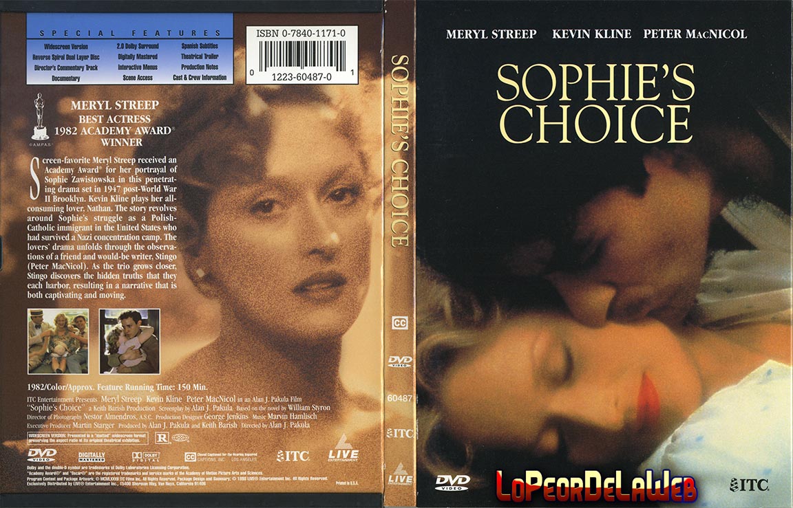 La decisión de Sophie (1982 - Meryl Streep, Kevin Kline)