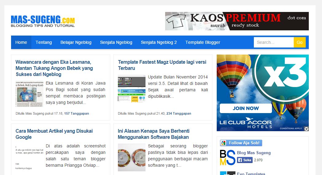 Forex blogger templates