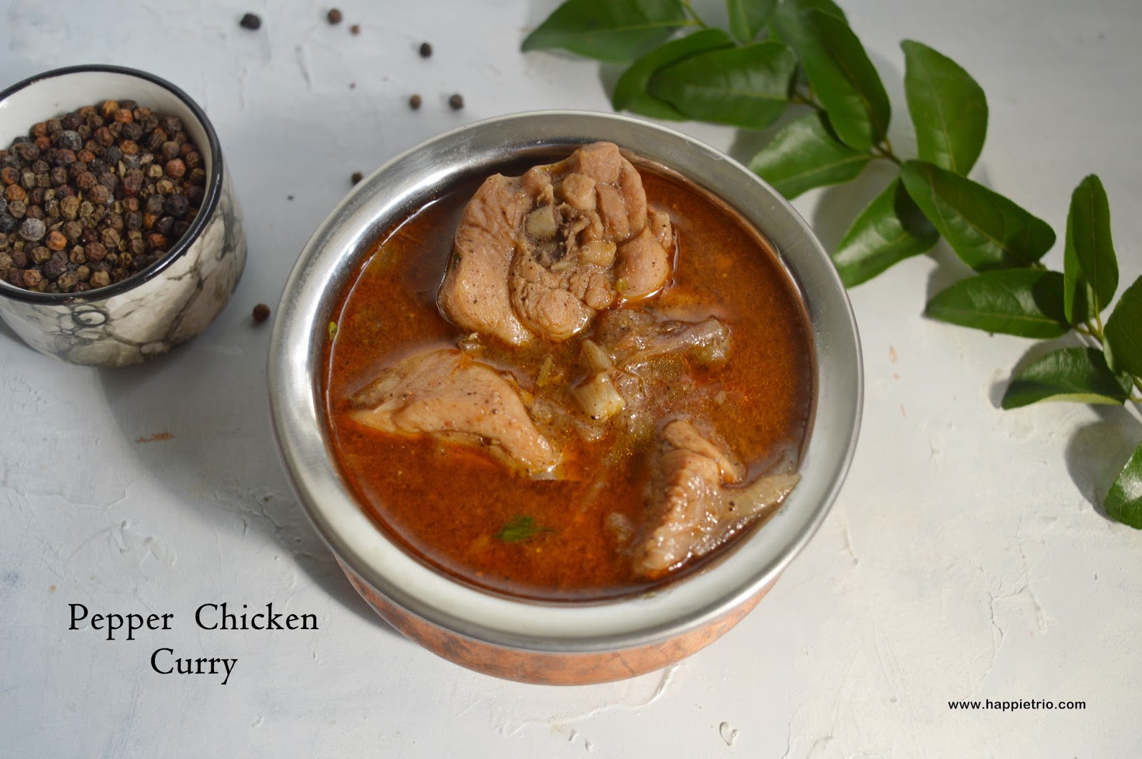 Pepper Chicken CurryPepper Chicken Curry in Pressure Cooker Cook