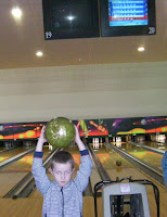 lifting a bowling ball