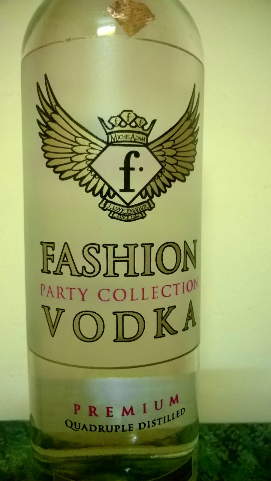 Moved to New Vodka in town Fashion Vodka