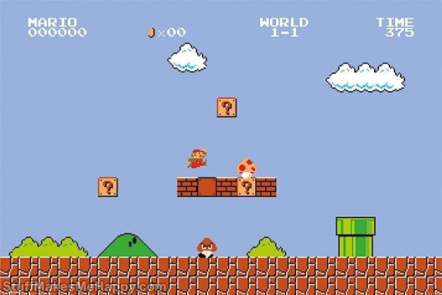 1. Super Mario Bros (1985) and Super Mario Odyssey  (2017)