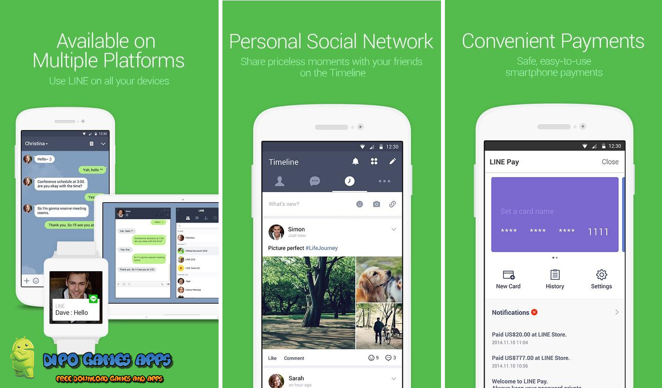 Download LINE latest Android APK